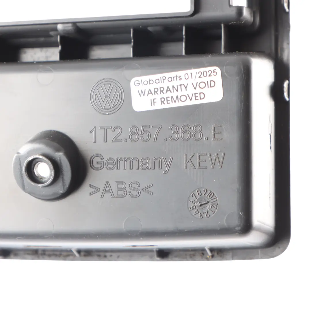 VW Volkswagen Touran 1T Centre Console Storage Tray Switch Panel - SKU RHD-1T2857368E - Part number 1T2857368E