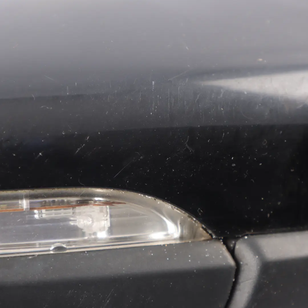 VW Volkswagen Touran 1T Mirror Wing Right O/S Deep Black Pearl C9X - SKU RHD-1T2857508AD-DBL - Part number 1T2857508AD