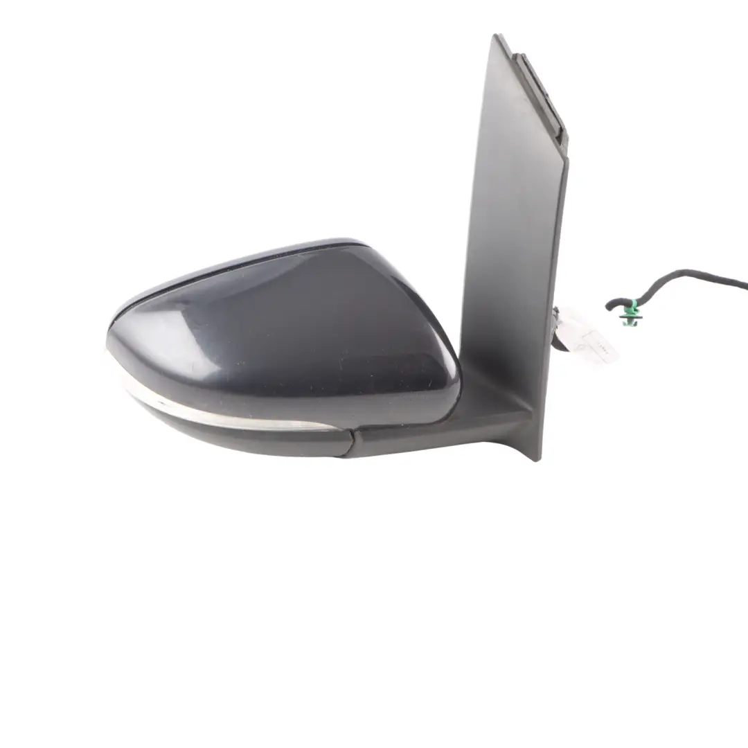 Mirror Wing Right O/S Deep Black Pearl C9X to VW Volkswagen Touran 1T with Part number 1T2857508AD VW Volkswagen Touran 1T Mirror Wing Right O/S Deep Black Pearl C9X - SKU RHD-1T2857508AD-DBL - Part number 1T2857508AD
