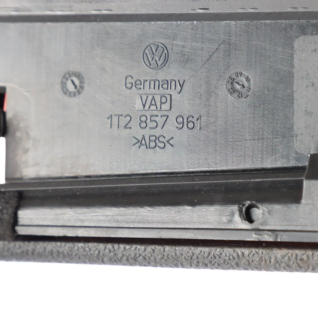 Front Ashtray Storage Compartment to Volkswagen Touran 1T with Part number 1T2857961 Volkswagen Touran 1T Front Ashtray Storage Compartment - SKU RHD-1T2857961 - Part number 1T2857961