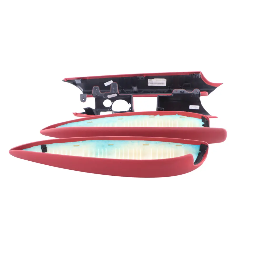 Mini Clubman R55 R56 Cabrio R57 Trims Covers Knee Protection Set Rooster Red - SKU RHD-2752123-3 - Part number 2752123