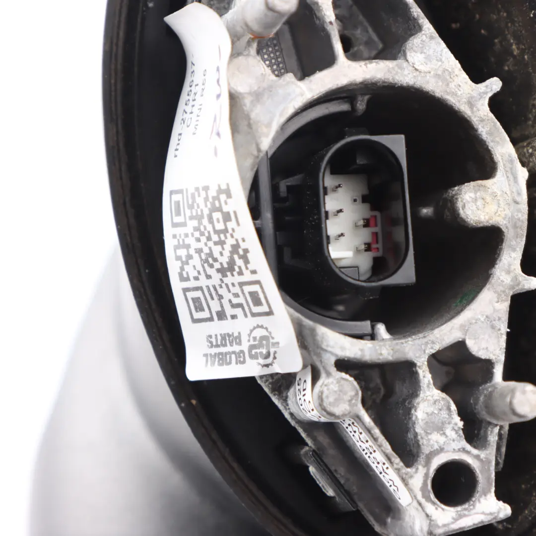 Left Door Wing Mirror N/S Chrome 5 Pins to Mini Cooper One 1 R55 R56 R57 with Part number 2755637 Mini Cooper One 1 R55 R56 R57 Left Door Wing Mirror N/S Chrome 5 Pins - SKU rhd-2755637-CHR1 - Part number 2755637