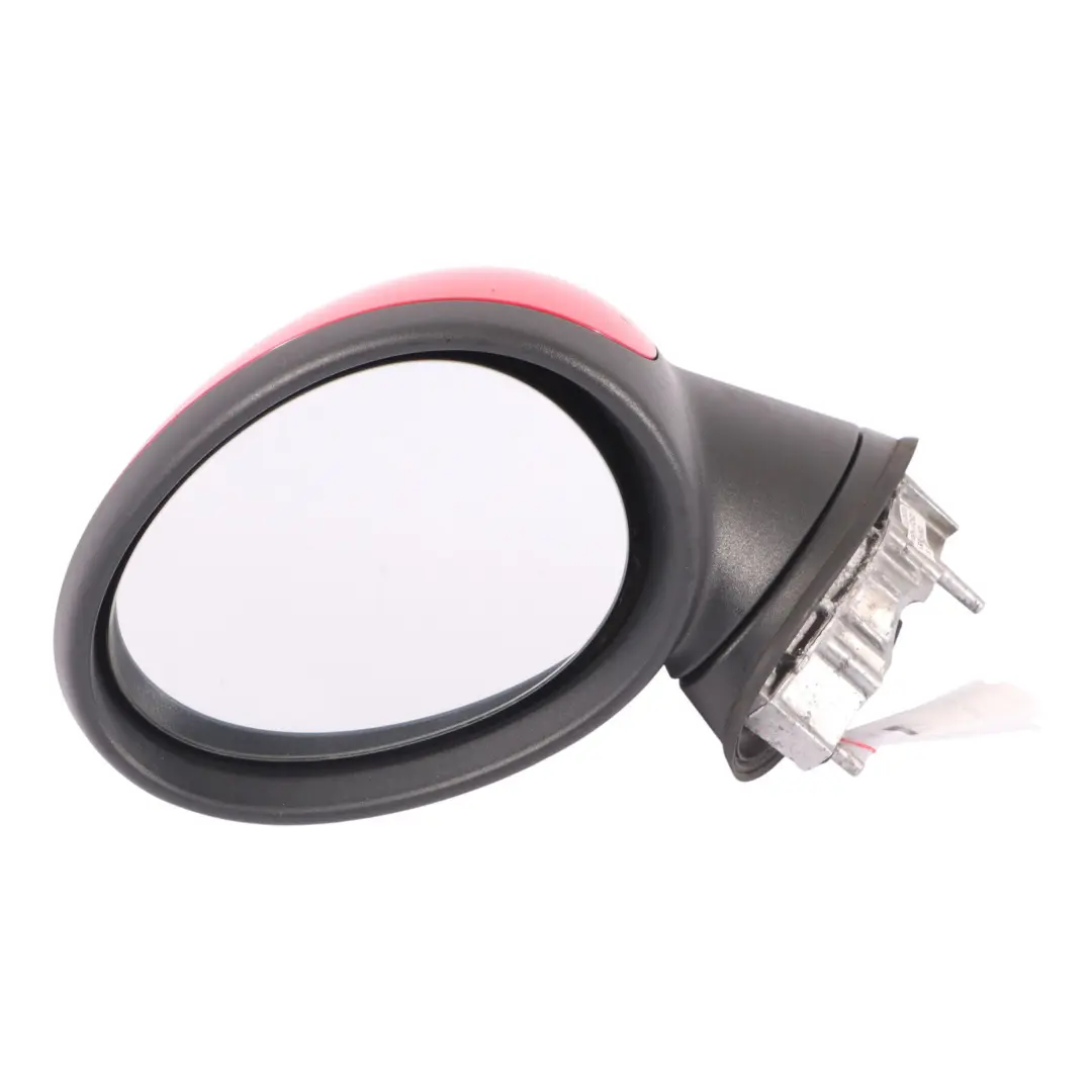 Left Door Wing Mirror N/S 5 Pins Chili Red 851 to Mini Cooper R55 R56 R57 with Part number 2755637 Mini Cooper R55 R56 R57 Left Door Wing Mirror N/S 5 Pins Chili Red 851 - SKU rhd-2755637-CHRED - Part number 2755637