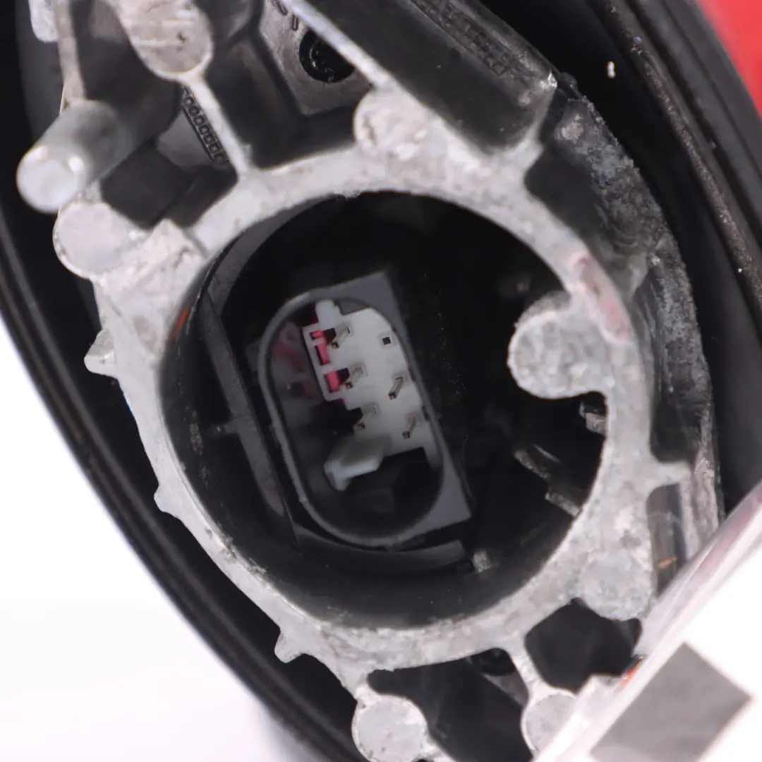 Left Door Wing Mirror N/S 5 Pins Chili Red 851 to Mini Cooper R55 R56 R57 with Part number 2755637 Mini Cooper R55 R56 R57 Left Door Wing Mirror N/S 5 Pins Chili Red 851 - SKU rhd-2755637-CHRED - Part number 2755637