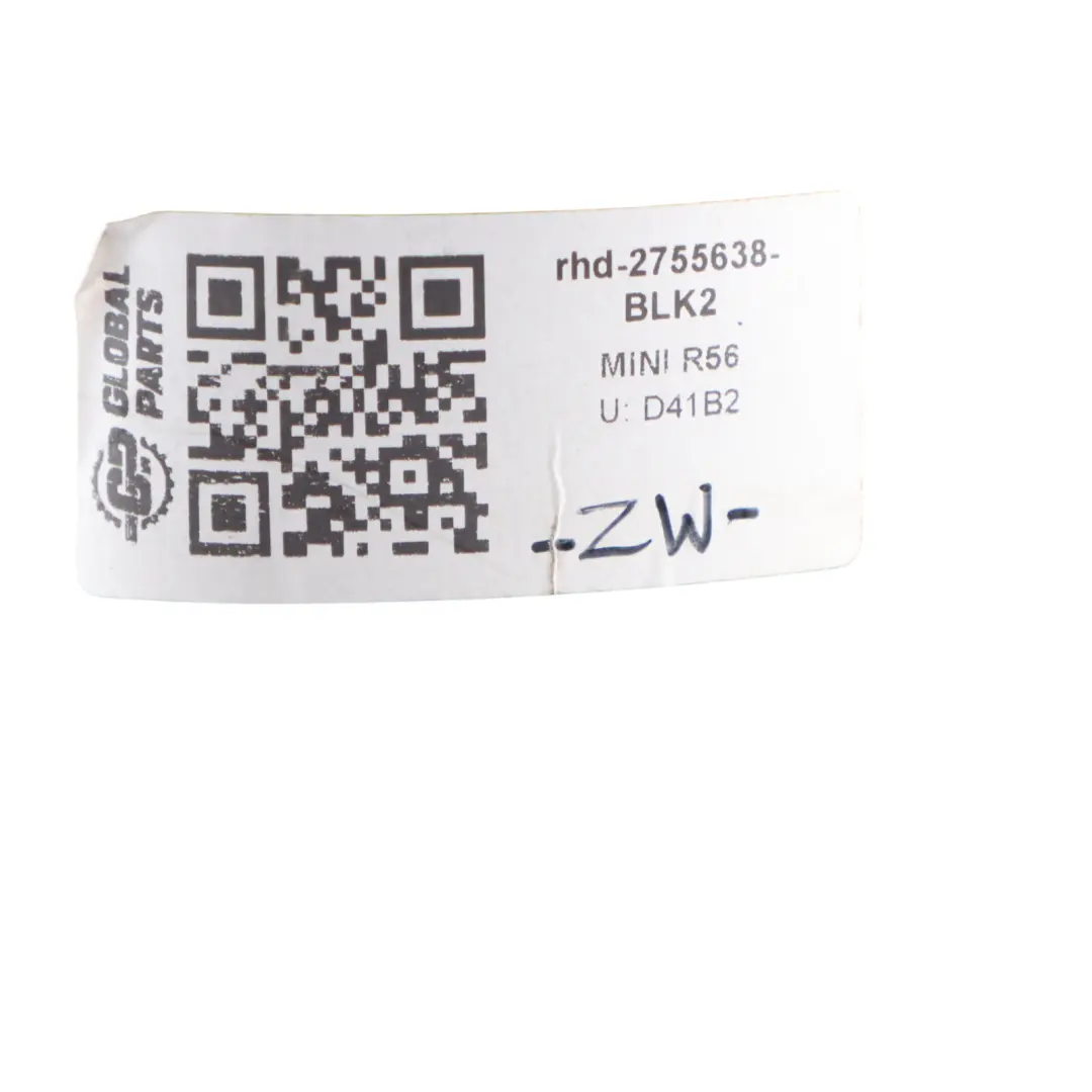 Right Door Wing Mirror O/S Black 5 Pins to Mini Cooper R55 R56 R57 with Part number 2755638 Mini Cooper R55 R56 R57 Right Door Wing Mirror O/S Black 5 Pins - SKU rhd-2755638-BLK2 - Part number 2755638