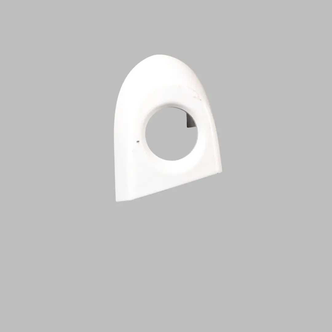 BMW E90 Lock Cylinder Cover Front Right O/S Handle Catch Cap Alpine White - 300 - SKU RHD-2992978-AW - Part number 2992978