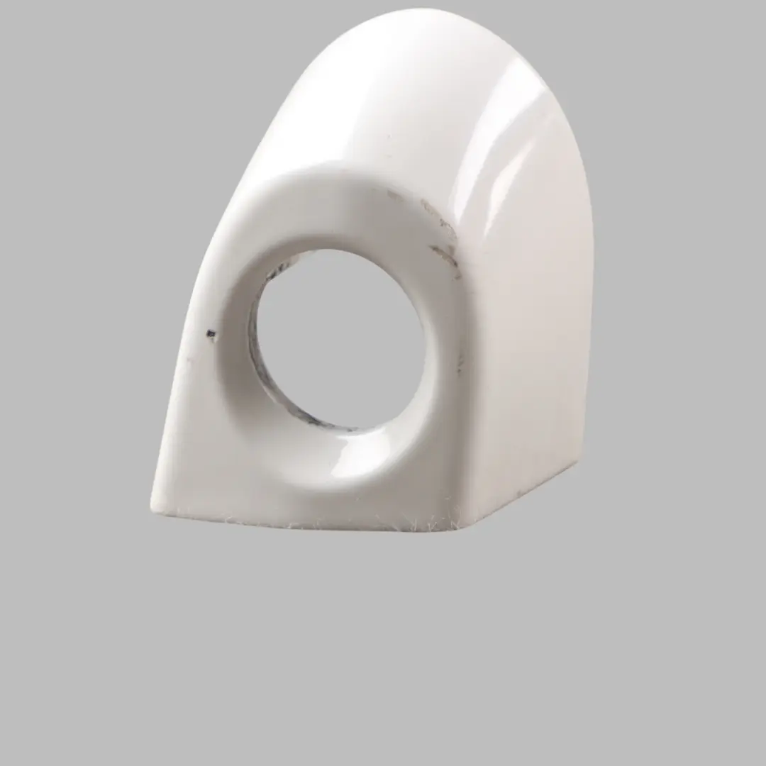 BMW E90 Lock Cylinder Cover Front Right O/S Handle Catch Cap Alpine White - 300 - SKU RHD-2992978-AW - Part number 2992978