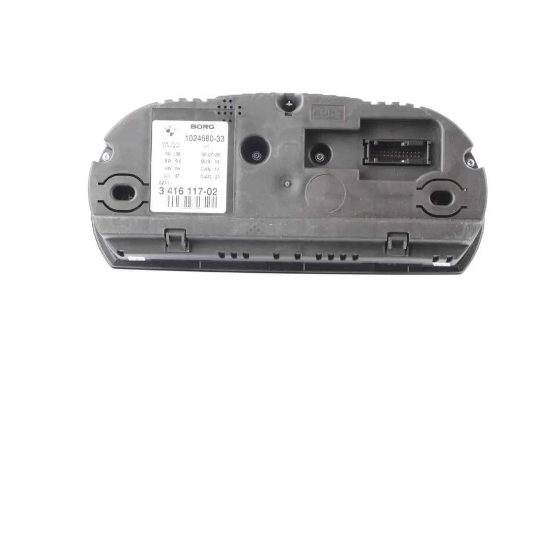 Instrument Cluster Speedo Clocks Diesel 3416117 to BMW X3 Series 2 E83 2.0d 3.0d with Part number 3451584 BMW X3 Series 2 E83 2.0d 3.0d Instrument Cluster Speedo Clocks Diesel 3416117 - SKU rhd-3416117-2 - Part number 3451584