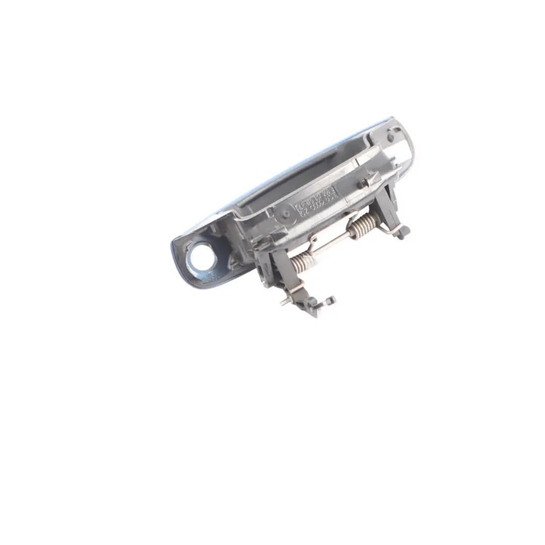 Audi A3 S3 8P Exterior Door Grab Handle Front Right O/S Aruba Blue Pearl - X5V - SKU RHD-4F0837208B-ARB - Part number 4F0837208B