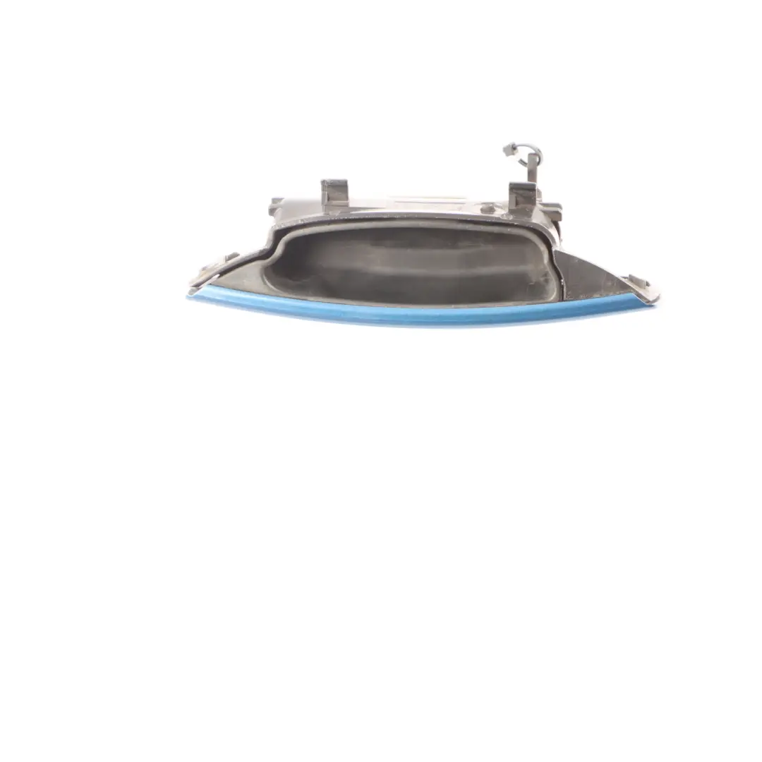 Audi A3 S3 8P Exterior Door Grab Handle Front Right O/S Aruba Blue Pearl - X5V - SKU RHD-4F0837208B-ARB - Part number 4F0837208B