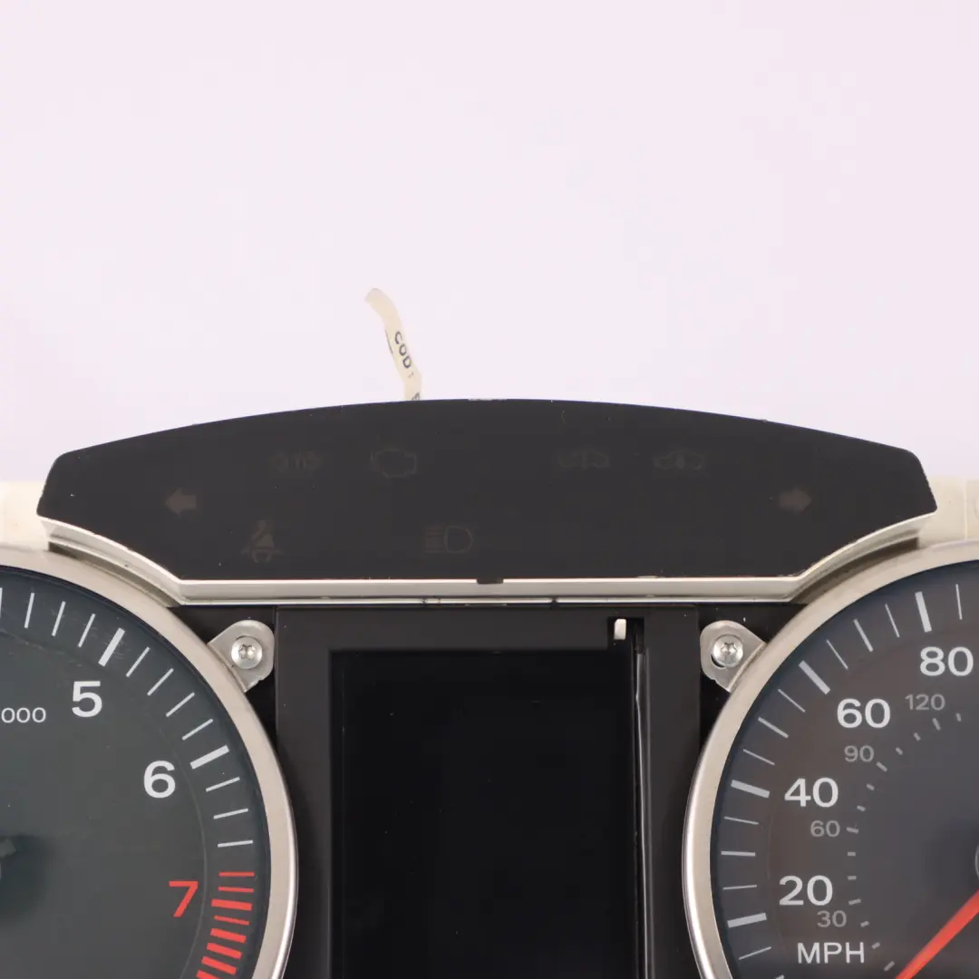 Audi A6 C6 Instrument Cluster Speedo Clocks Petrol Manual - SKU RHD-4F0920950K - Part number 4F0920950K