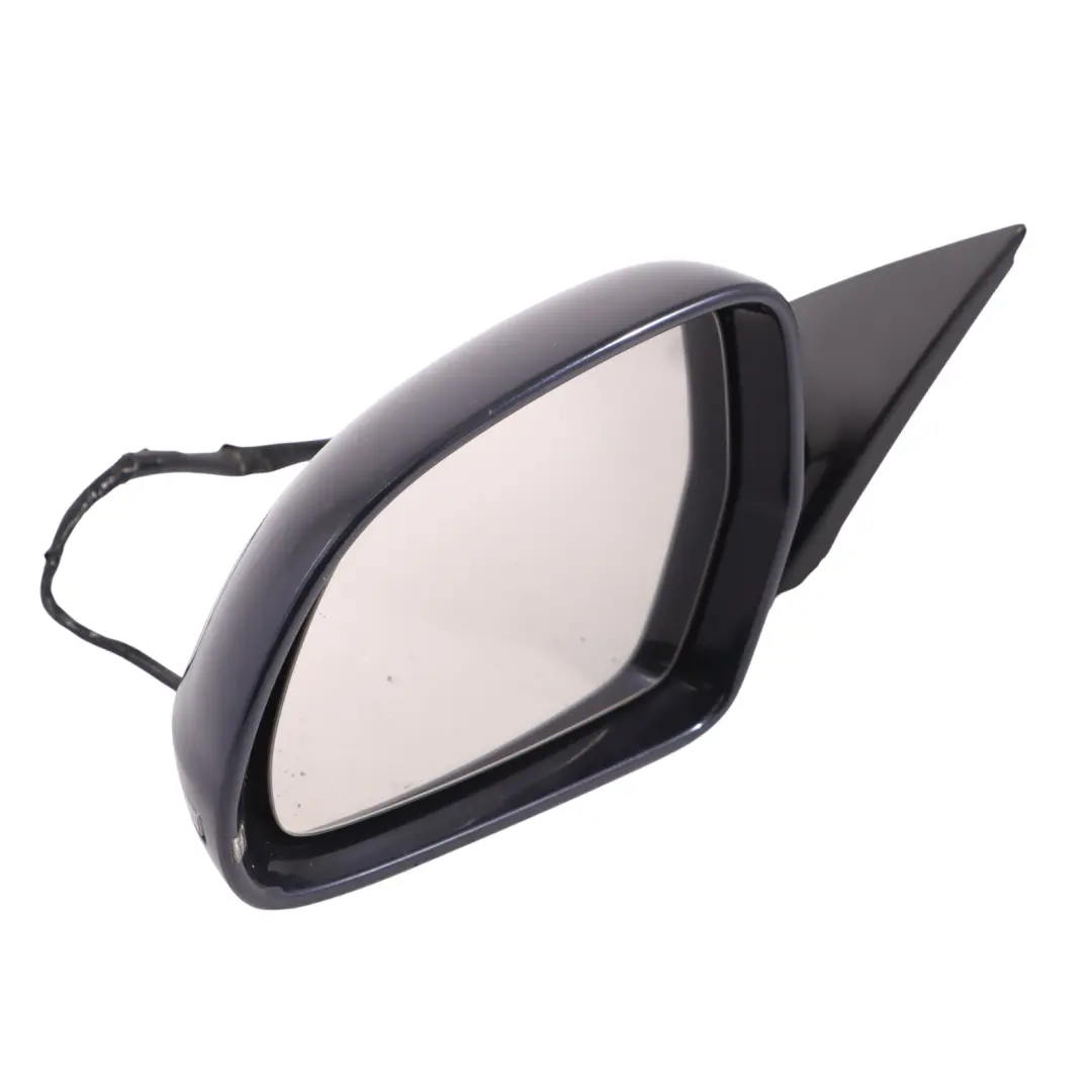Audi A6 C6 Wing Mirror Door Left N/S Door Night Blue Pearl Effect - Z5D - SKU RHD-4F2857409AK-NIBL - Part number 4F2857409AK