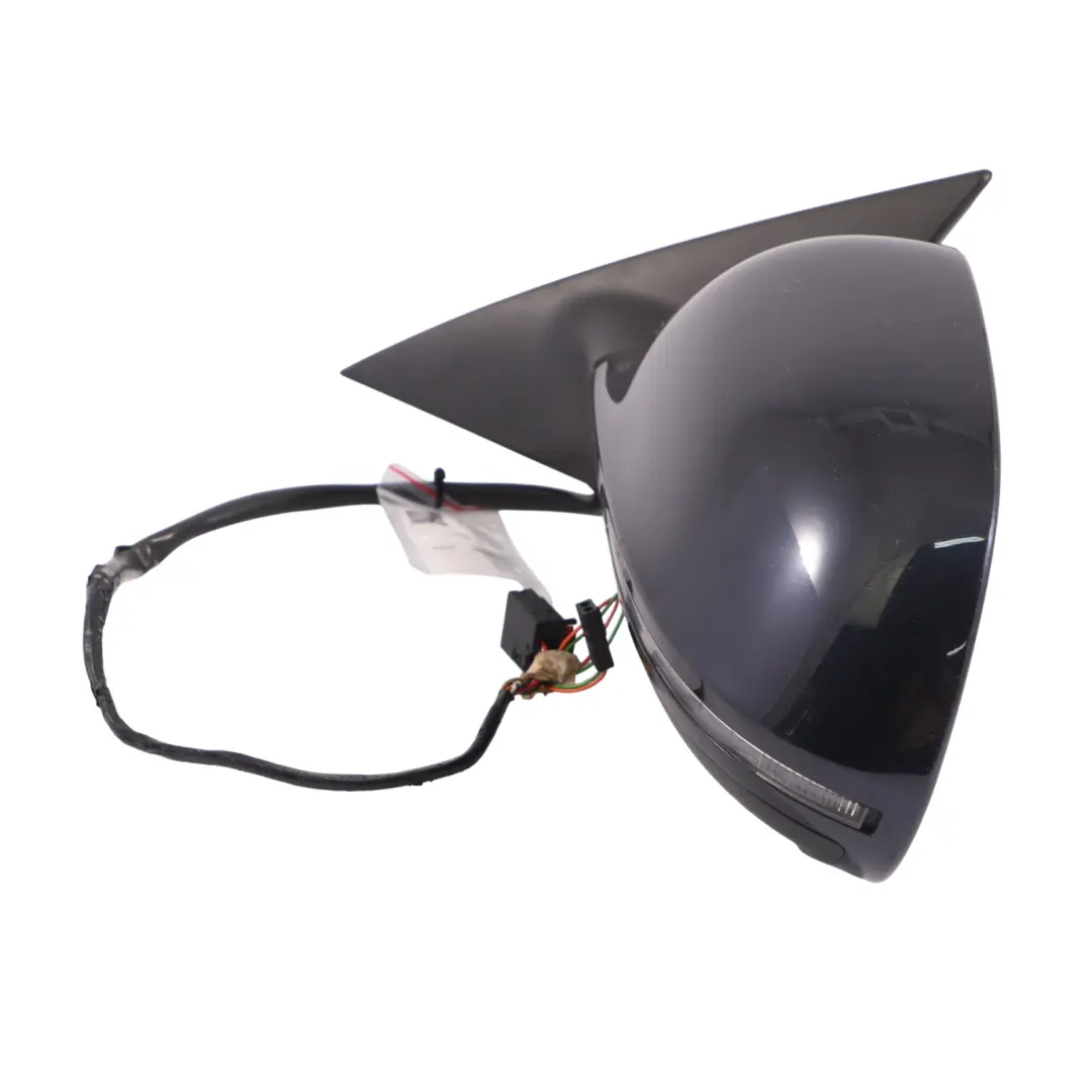 Audi A6 C6 Wing Mirror Door Left N/S Door Night Blue Pearl Effect - Z5D - SKU RHD-4F2857409AK-NIBL - Part number 4F2857409AK