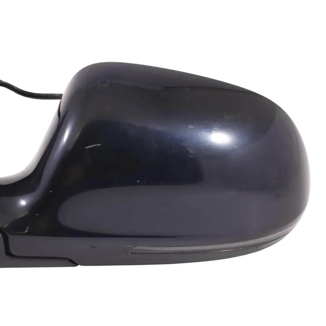 Audi A6 C6 Wing Mirror Door Left N/S Door Night Blue Pearl Effect - Z5D - SKU RHD-4F2857409AK-NIBL - Part number 4F2857409AK