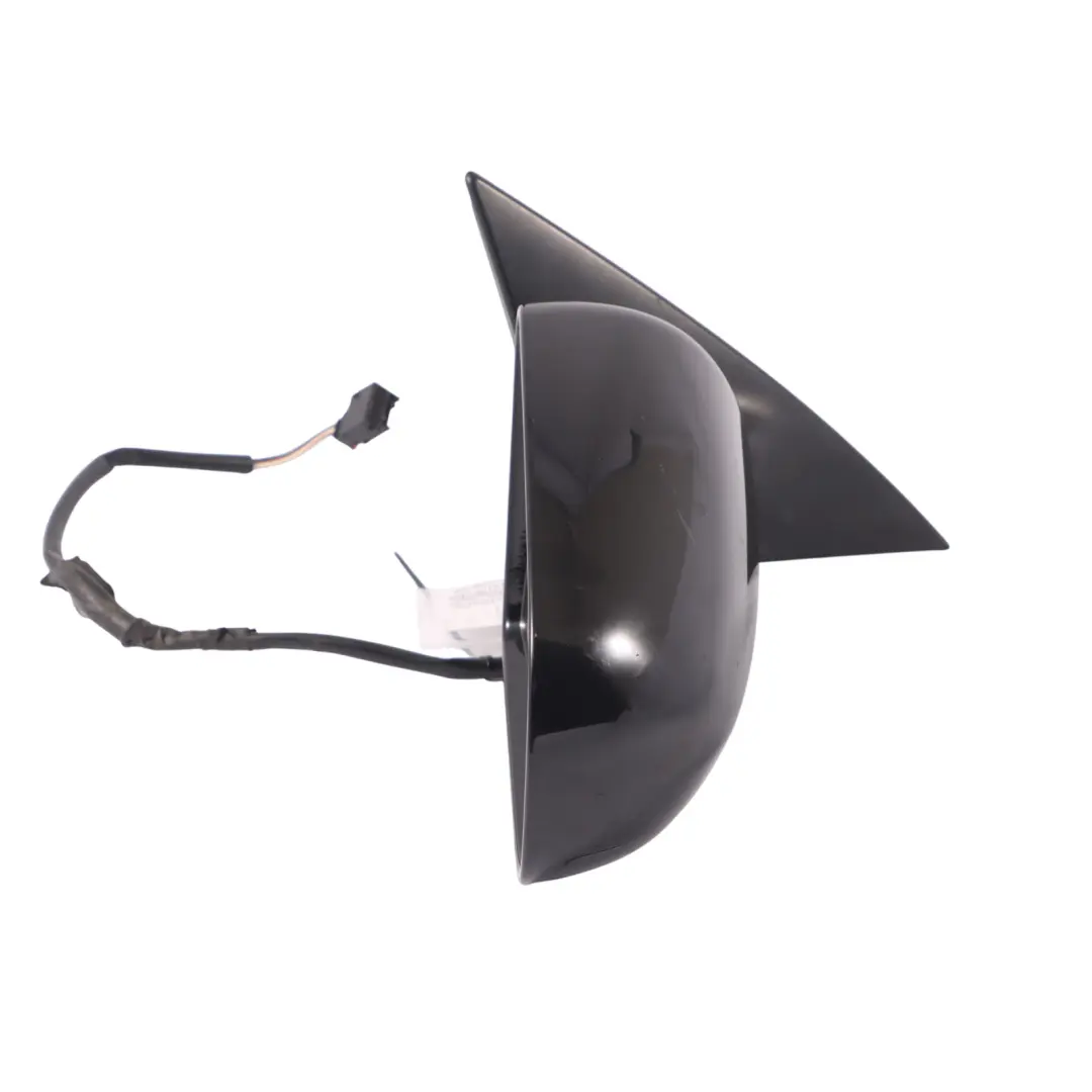 Audi A6 C6 Mirror Wing Side View Right O/S Door Brilliant Black Y9B A1668109800 - SKU RHD-4F2858532J-BBL - Part number 4F2858532J