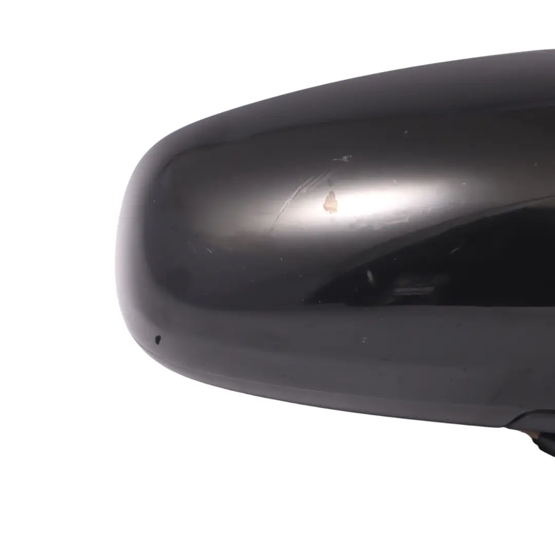 Audi A6 C6 Mirror Wing Side View Right O/S Door Brilliant Black Y9B A1668109800 - SKU RHD-4F2858532J-BBL - Part number 4F2858532J