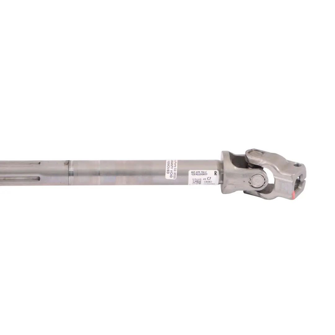 Steering Column Audi A6 C7 A7 4G Shaft Joint to with Part number 4G2419753C Steering Column Audi A6 C7 A7 4G Shaft Joint - SKU RHD-4G2419753C - Part number 4G2419753C