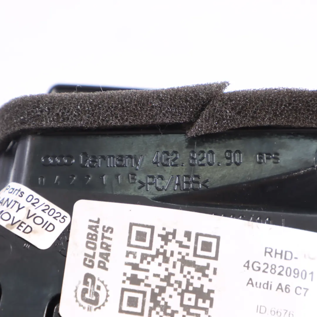 Vent Grille Dashboard Dash Air Duct Panel Left N/S to Audi A6 C7 Air with Part number 4G2820901 Audi A6 C7 Air Vent Grille Dashboard Dash Air Duct Panel Left N/S - SKU RHD-4G2820901 - Part number 4G2820901