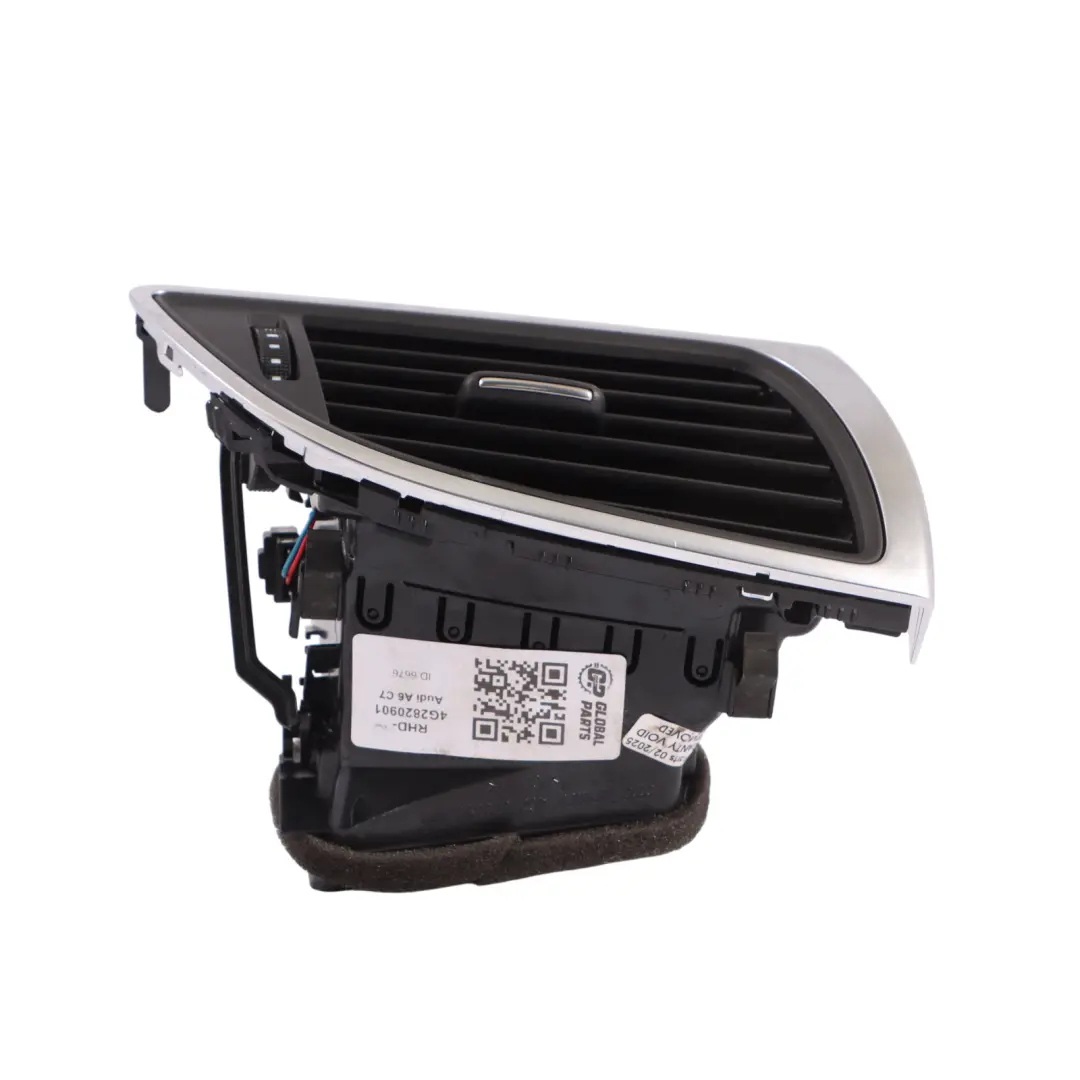 Audi A6 C7 Air Vent Grille Dashboard Dash Air Duct Panel Left N/S - SKU RHD-4G2820901 - Part number 4G2820901