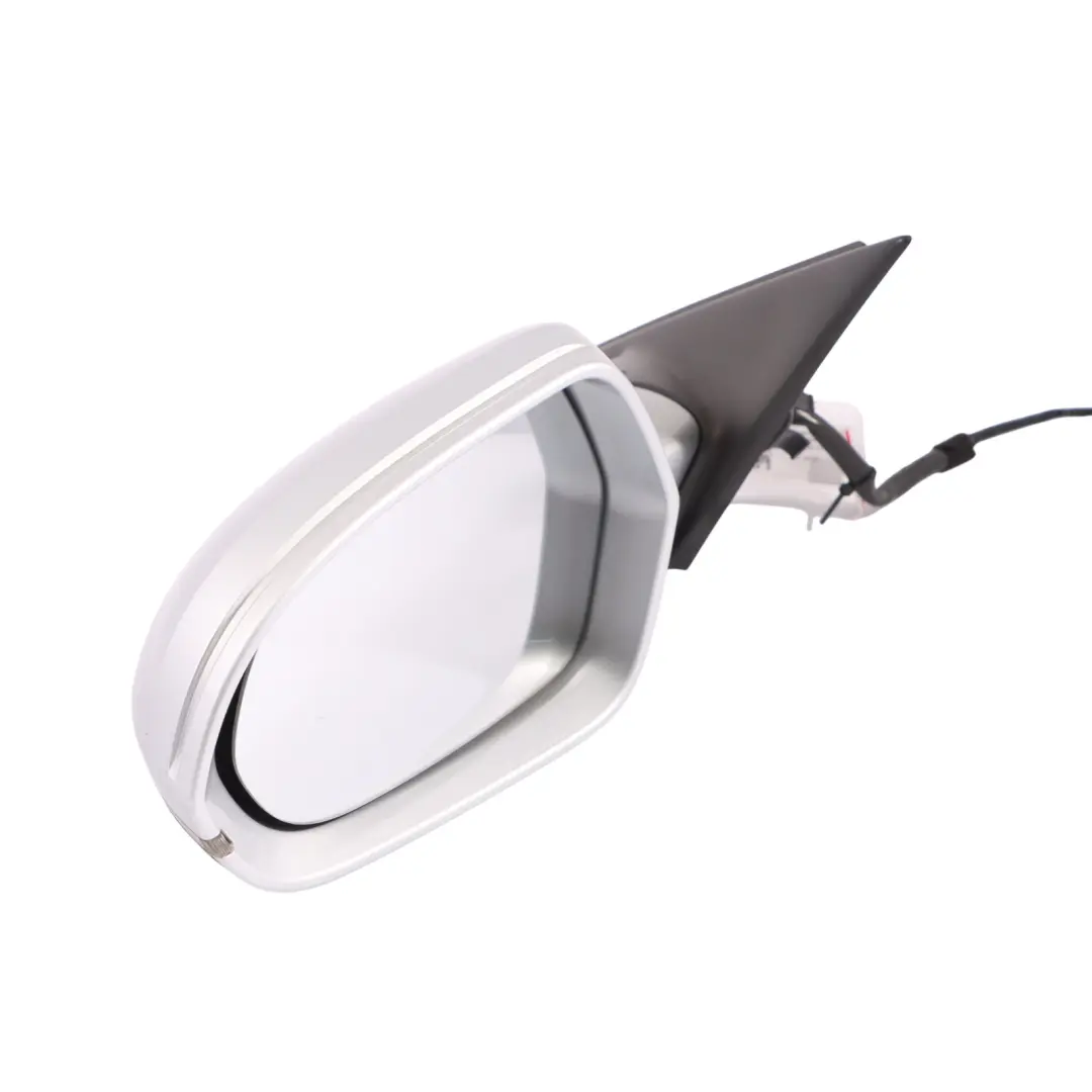 Front Mirror Wing Door Electric Power Left N/S Ice Silver - X7W to Audi A6 C7 with Part number 4G2857409N Audi A6 C7 Front Mirror Wing Door Electric Power Left N/S Ice Silver - X7W - SKU RHD-4G2857409N-ICS - Part number 4G2857409N