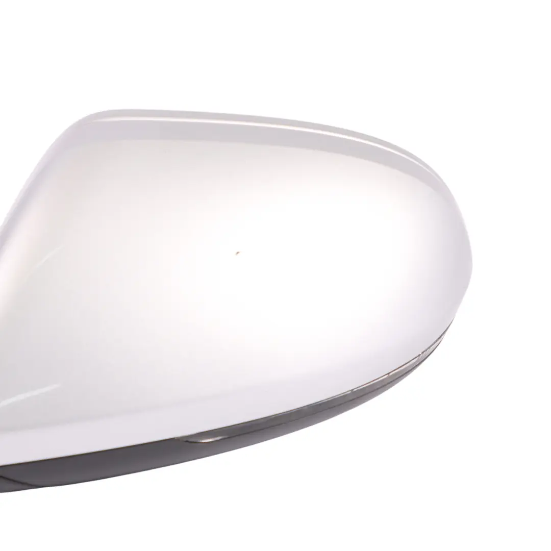 Audi A6 C7 Front Mirror Wing Door Electric Power Left N/S Ice Silver - X7W - SKU RHD-4G2857409N-ICS - Part number 4G2857409N