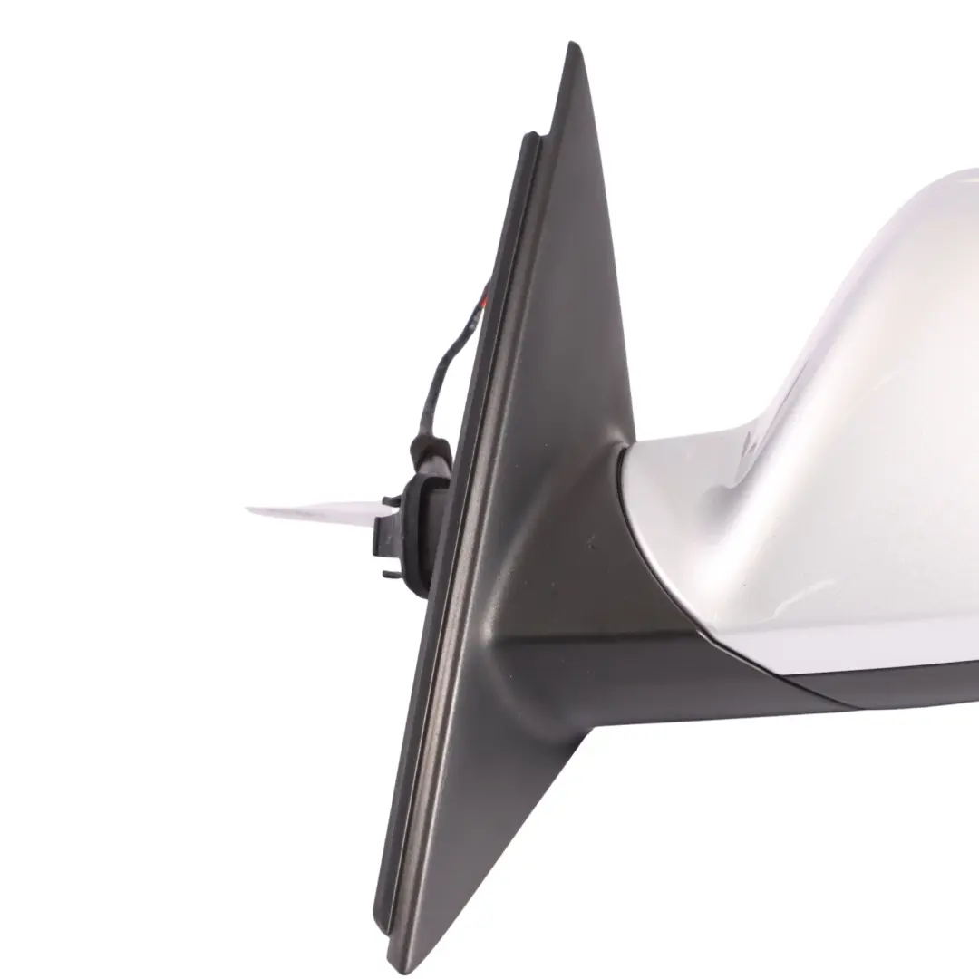 Front Mirror Wing Door Electric Power Left N/S Ice Silver - X7W to Audi A6 C7 with Part number 4G2857409N Audi A6 C7 Front Mirror Wing Door Electric Power Left N/S Ice Silver - X7W - SKU RHD-4G2857409N-ICS - Part number 4G2857409N