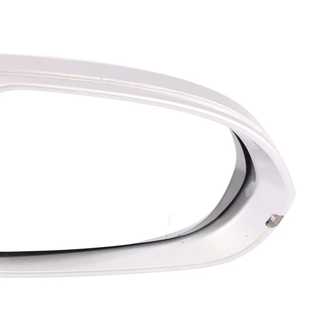 Audi A6 C7 Front Mirror Wing Door Electric Power Right O/S Ice Silver - X7W - SKU RHD-4G2857410N-ICS - Part number 4G2857410N