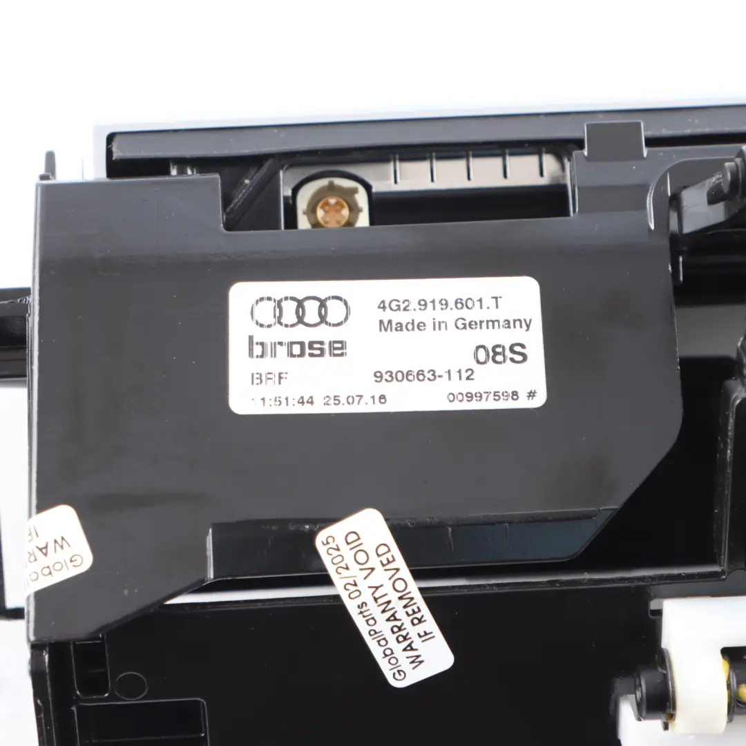 Audi A7 4G8 Dashboard MMI Multimedia Display Monitor Screen - SKU RHD-4G2919601T - Part number 4G2919601T