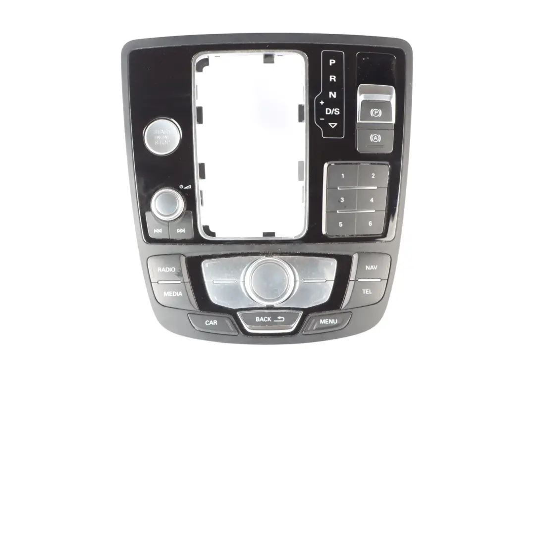MMI Centre Console Multimedia Sat Nav Switch Panel Audi A6 C7 A7 4G - SKU RHD-4G2919610E - Part number 4G2919610E
