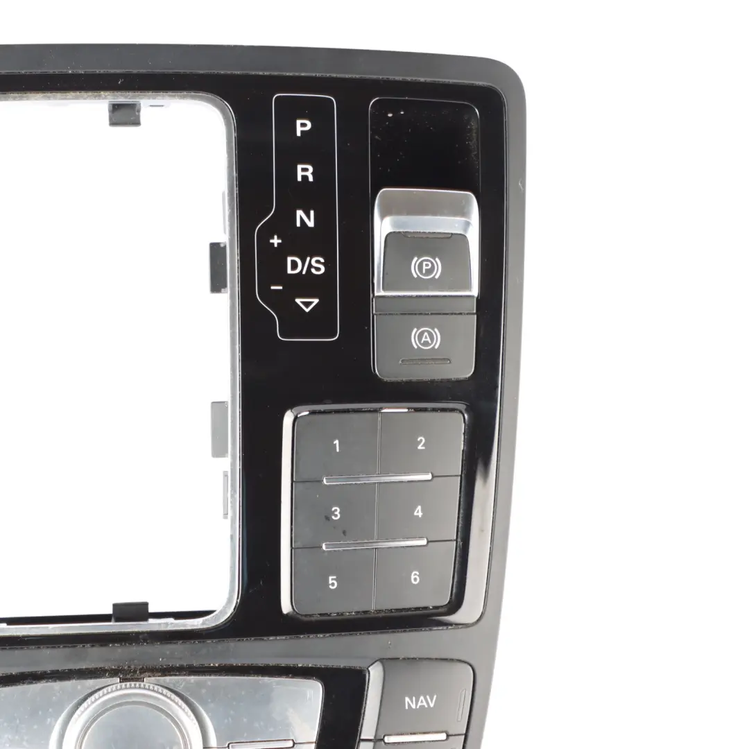 MMI Centre Console Multimedia Sat Nav Switch Panel Audi A6 C7 A7 4G - SKU RHD-4G2919610E - Part number 4G2919610E