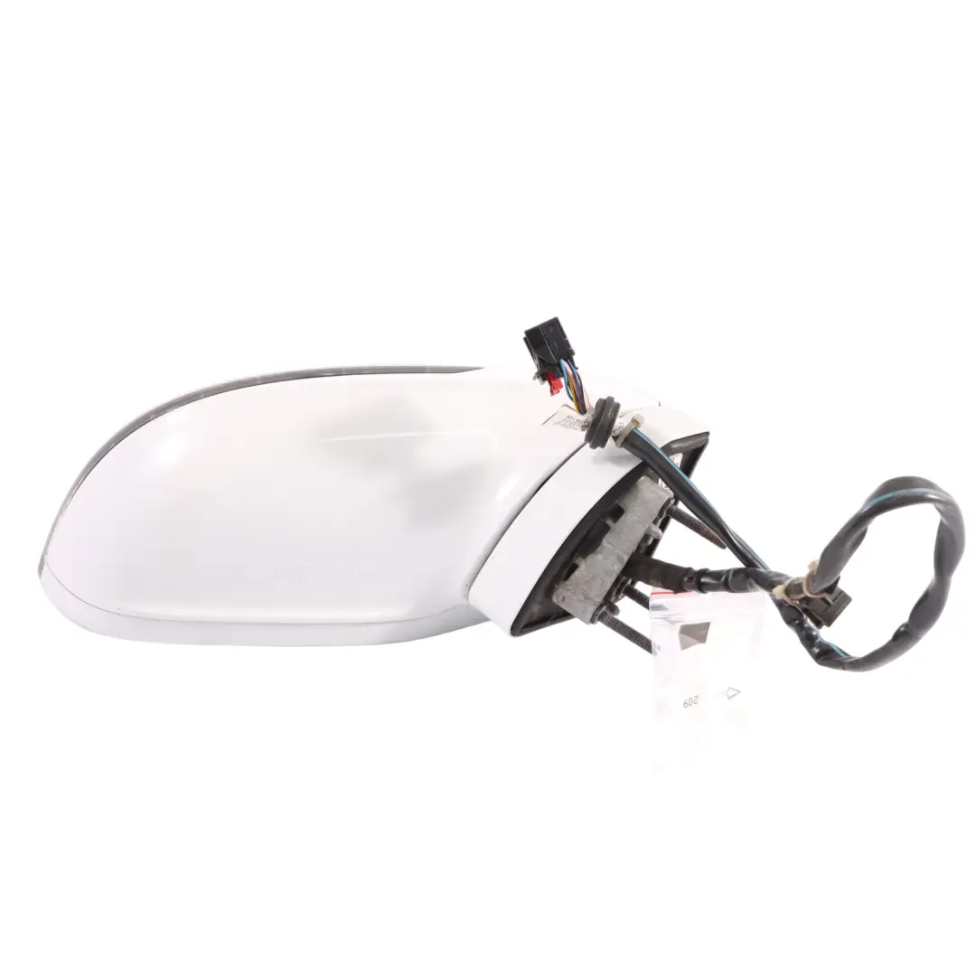 Audi A7 4G Door Mirror Wing Electric Right O/S Glacier White - S9R - SKU RHD-4G8857528-MGW - Part number 4G8857528