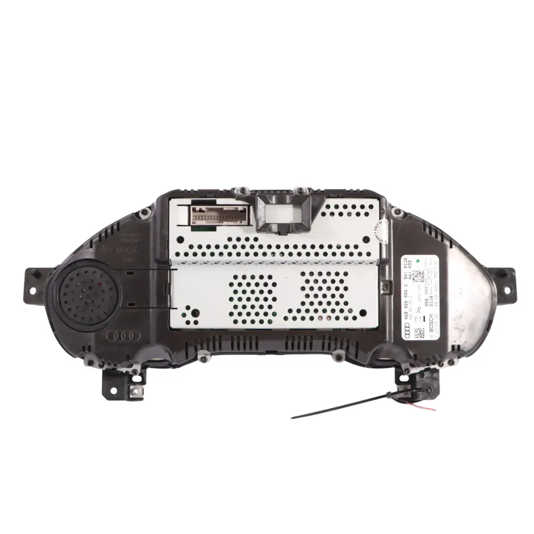 Audi A6 C7 Diesel Instrument Cluster Speedo Clocks Manual - SKU RHD-4G8920950 - Part number 4G8920950