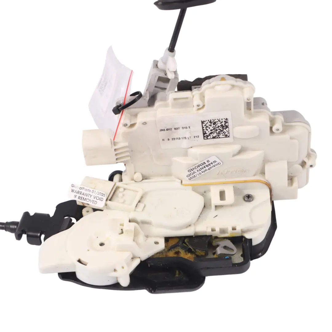 Audi A8L 4H Front Door Lock Actuator Mechanism Left N/S - SKU RHD-4H2837015E - Part number 4H2837015E