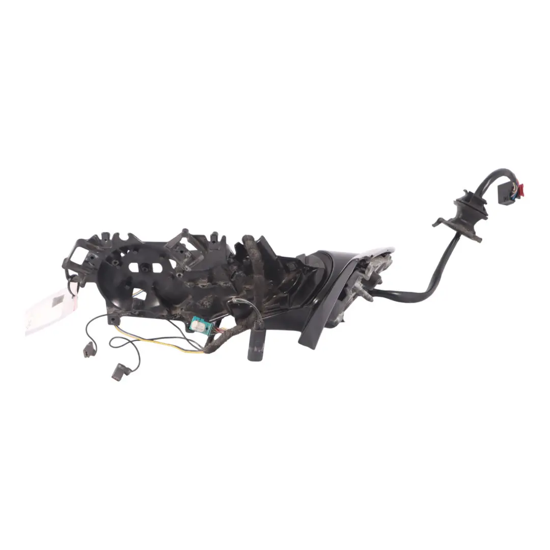 Audi A8L 4H Front Electric Wing Mirror Door Left N/S High Gloss - SKU RHD-4H2857409H - Part number 4H2857409H