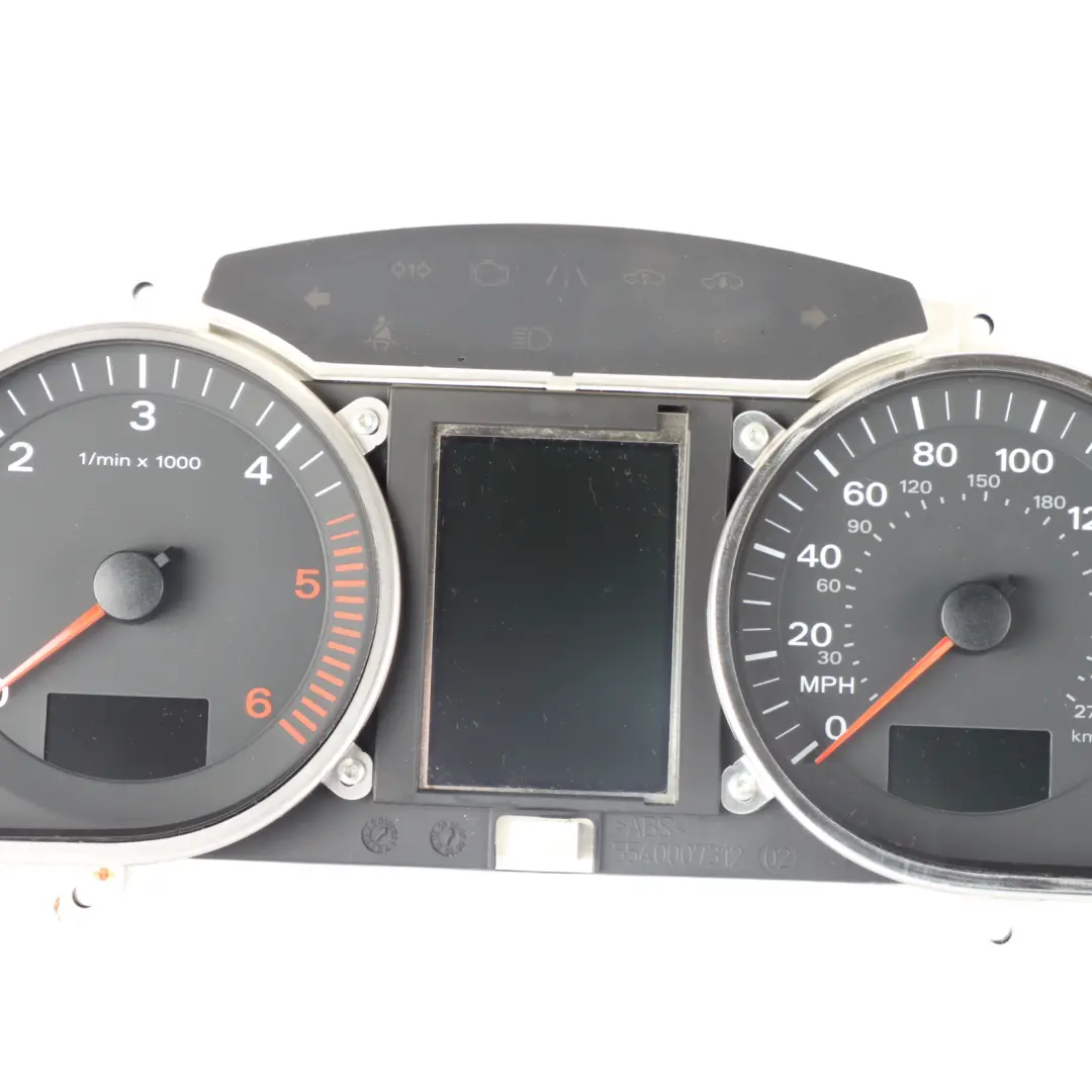 Instrument Cluster Clocks Speedometer Automatic to Audi Q7 4L Diesel with Part number 4L0920980TX Audi Q7 4L Diesel Instrument Cluster Clocks Speedometer Automatic - SKU RHD-4L0920980TX - Part number 4L0920980TX