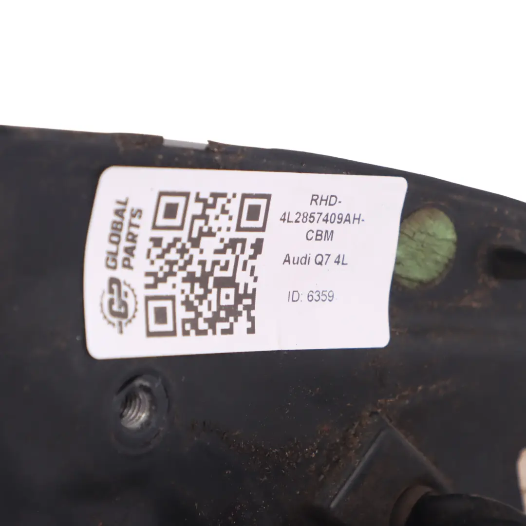 Front Mirror Wing Door Electric Power Left N/S Cobalt Blue - Z5Q to Audi Q7 4L with Part number 4L2857409AH-CBM Audi Q7 4L Front Mirror Wing Door Electric Power Left N/S Cobalt Blue - Z5Q - SKU RHD-4L2857409AH-CBM - Part number 4L2857409AH-CBM