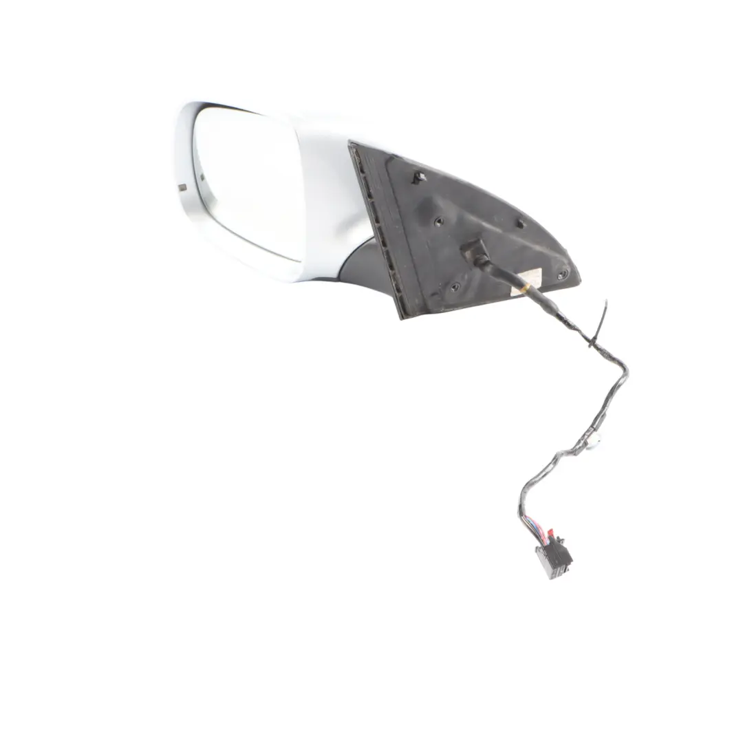 Audi Q7 4L Door Wing Mirror Heated Electric Power Fold Left N/S Ice Silver - X7W - SKU RHD-4L2857409CK-ICS1 - Part number 4L2857409CK