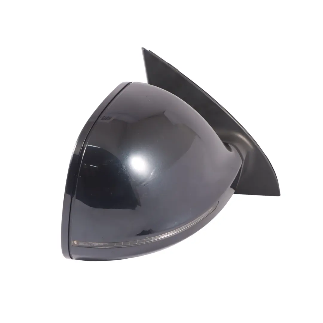 Audi Q7 4L Front Mirror Wing Door Electric Power Right O/S Cobalt Blue - Z5Q - SKU RHD-4L2857410R-CBM - Part number 4L2857410R-CBM