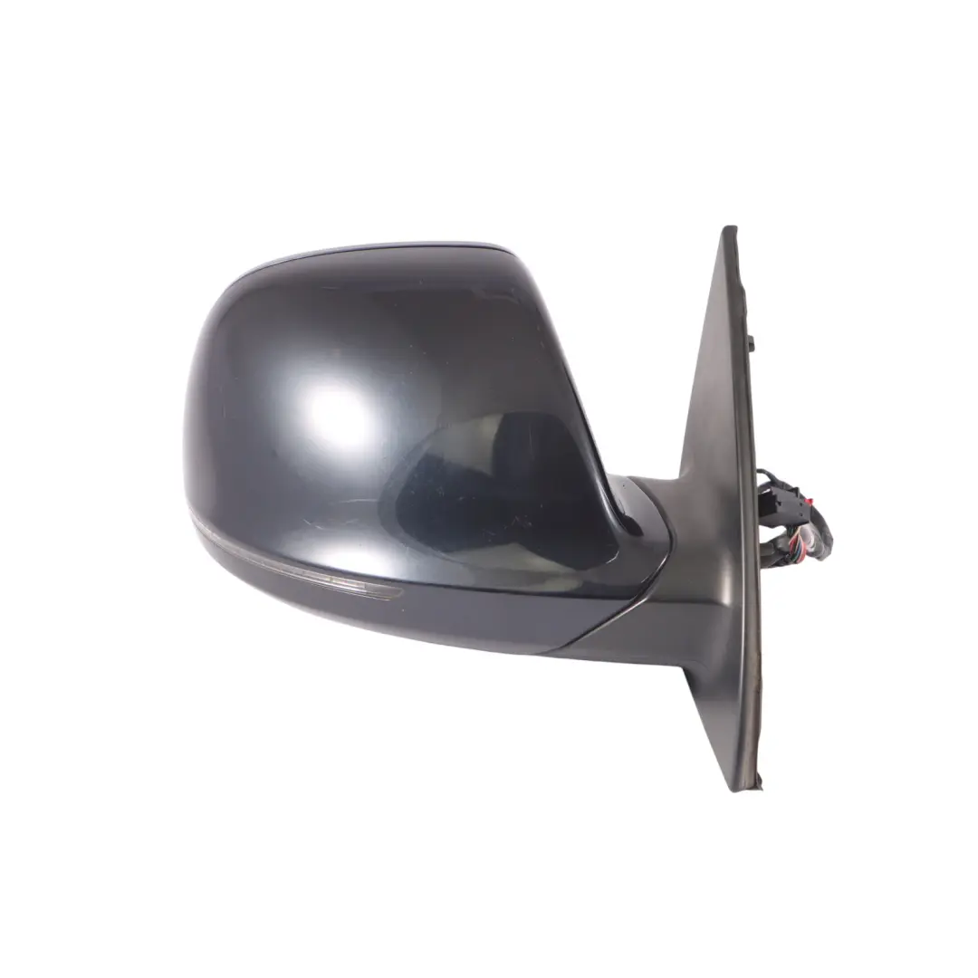 Audi Q7 4L Front Mirror Wing Door Electric Power Right O/S Cobalt Blue - Z5Q - SKU RHD-4L2857410R-CBM - Part number 4L2857410R-CBM