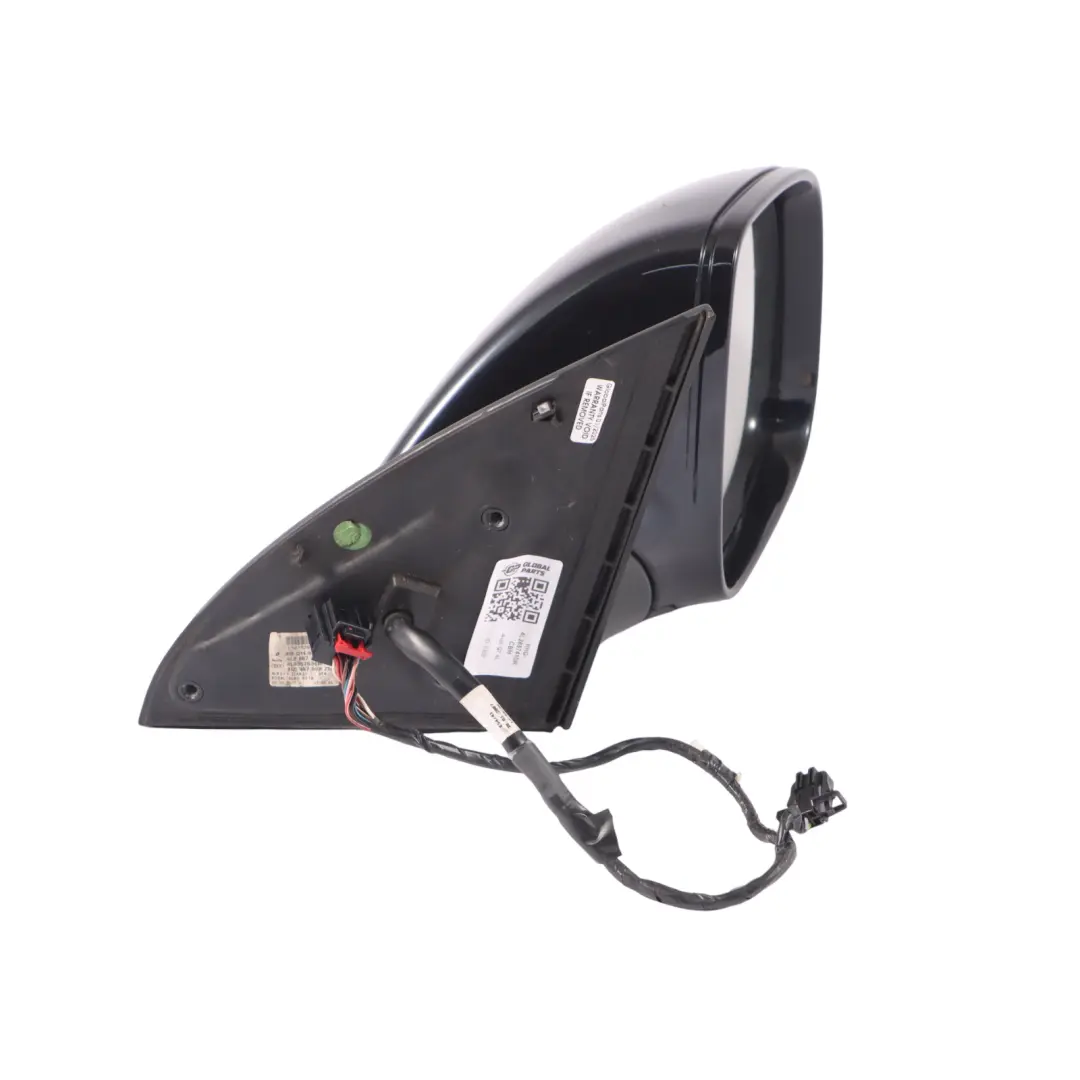 Audi Q7 4L Front Mirror Wing Door Electric Power Right O/S Cobalt Blue - Z5Q - SKU RHD-4L2857410R-CBM - Part number 4L2857410R-CBM