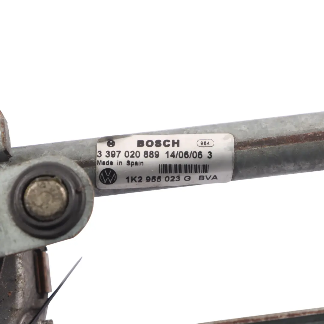VW Volkswagen Golf 5 Front Window Windscreen Wiper Motor Assembly - SKU RHD-5K2955601-1 - Part number 5K2955601