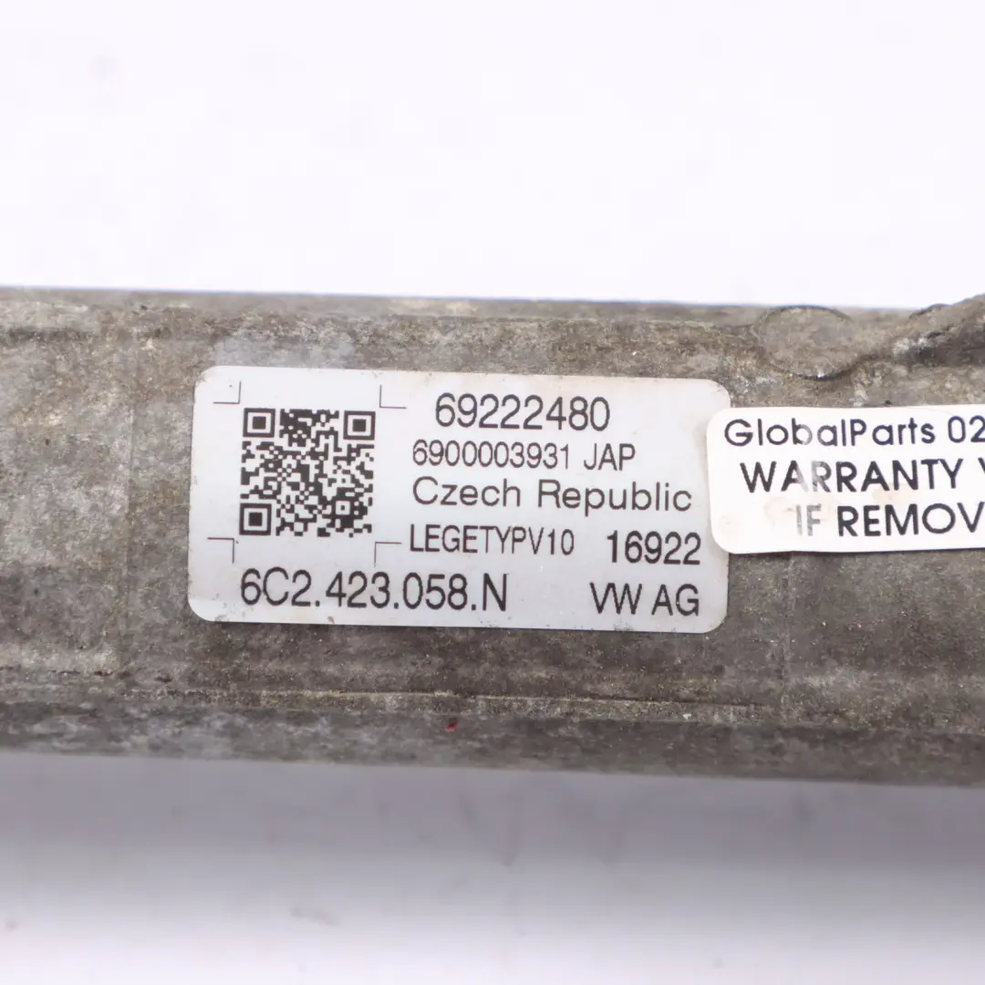 Steering Rack to Audi A1 8X 1.6 TDI Diesel Power with Part number 6C2423058N Audi A1 8X 1.6 TDI Diesel Power Steering Rack - SKU RHD-6C2423058N - Part number 6C2423058N