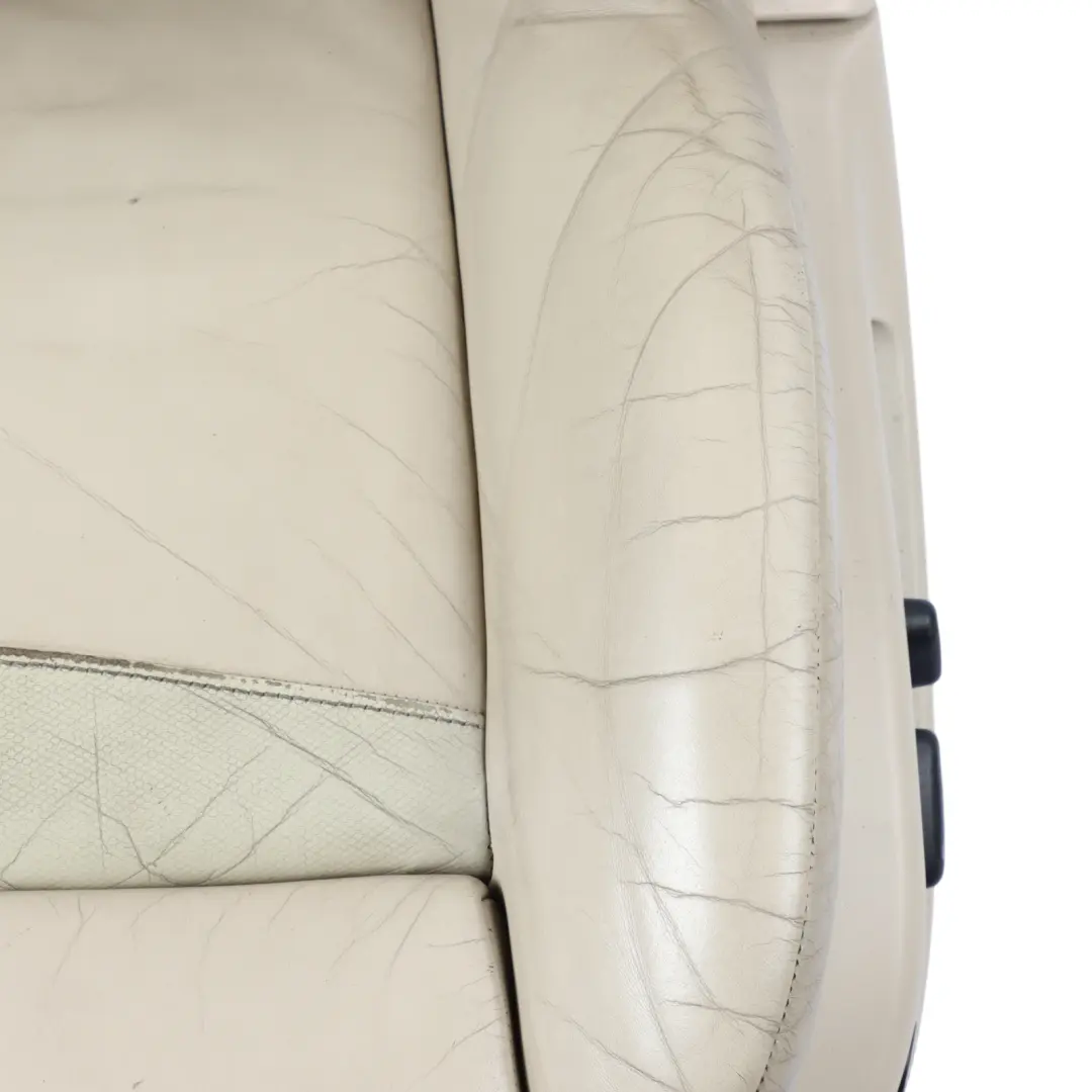 Front Left Heated Memory Dakota Leather Cream Beige to BMW E64 Cabrio Sport Seat with Part number 7159929 BMW E64 Cabrio Sport Seat Front Left Heated Memory Dakota Leather Cream Beige - SKU RHD-7159929-1 - Part number 7159929