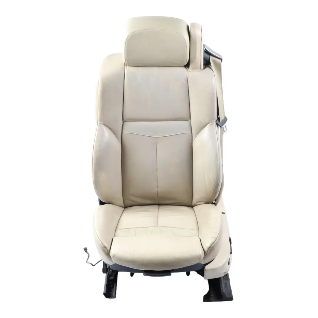 Front Left Heated Memory Dakota Leather Cream Beige to BMW E64 Cabrio Sport Seat with Part number 7159929 BMW E64 Cabrio Sport Seat Front Left Heated Memory Dakota Leather Cream Beige - SKU RHD-7159929-1 - Part number 7159929