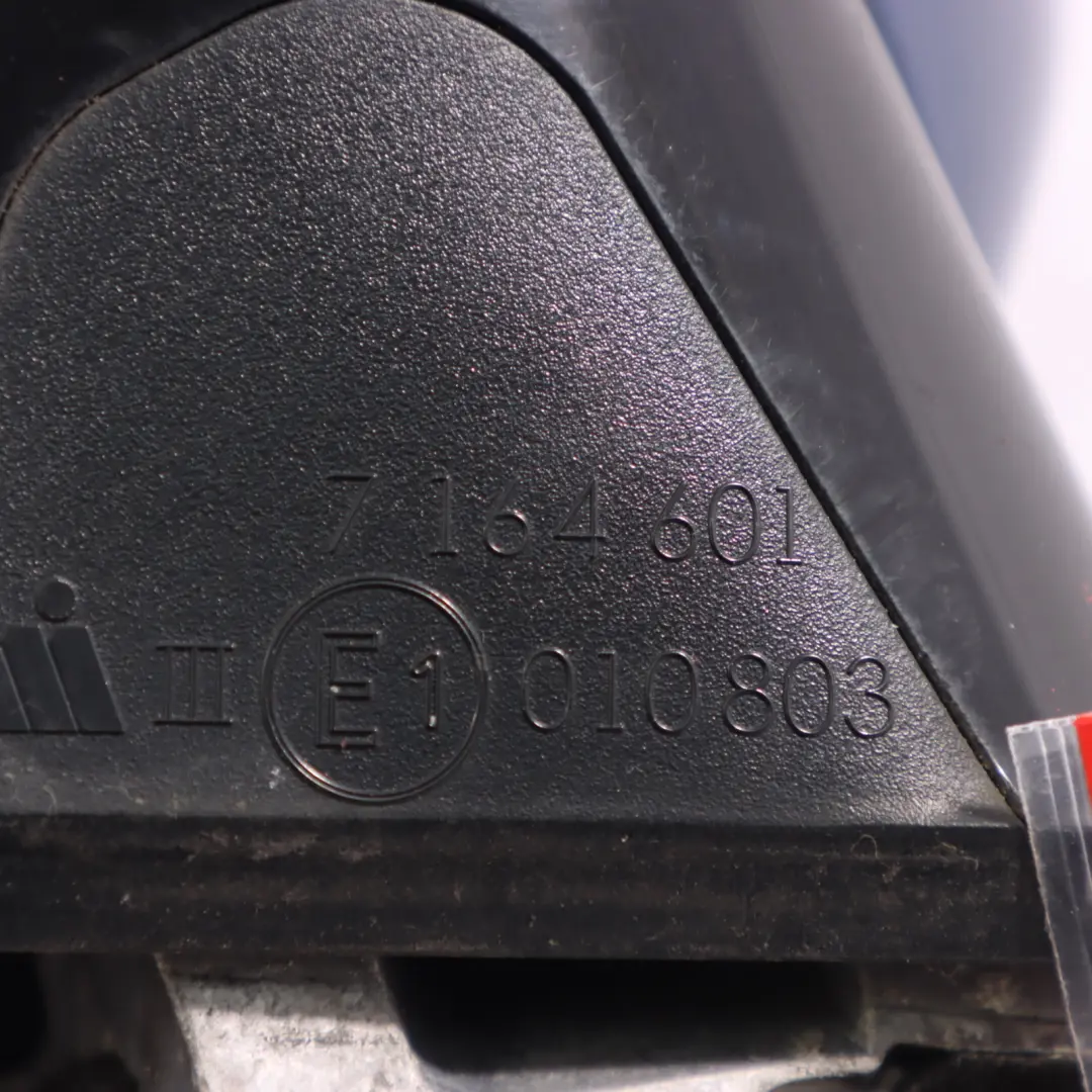 Wing Mirror BMW E81 E82 E88 M Sport Power Fold Right O/S Le Mans Blau - 381 to with Part number 7185326 Wing Mirror BMW E81 E82 E88 M Sport Power Fold Right O/S Le Mans Blau - 381 - SKU RHD-7185326-LMB2 - Part number 7185326