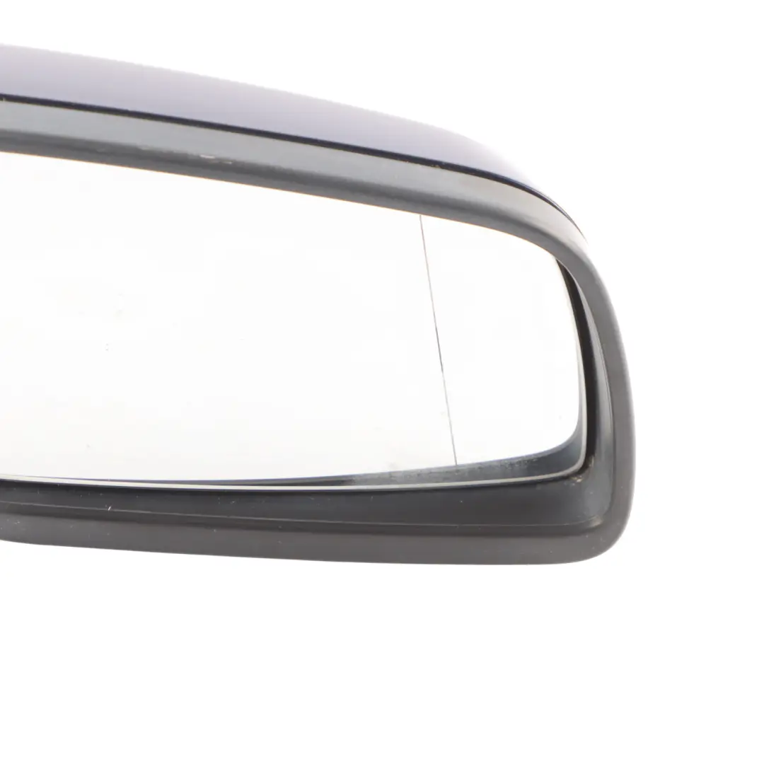 BMW 5 Series E60 E61 LCI Heated Right Wing Mirror O/S Tiefseeblau Deep Sea Blue - SKU rhd-7189572-DSB - Part number 7189572