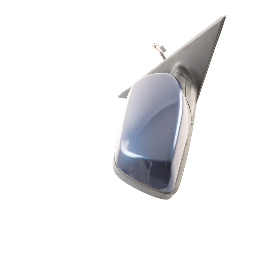 BMW 5 Series E60 E61 LCI Heated Right Wing Mirror O/S Tiefseeblau Deep Sea Blue - SKU rhd-7189572-DSB - Part number 7189572