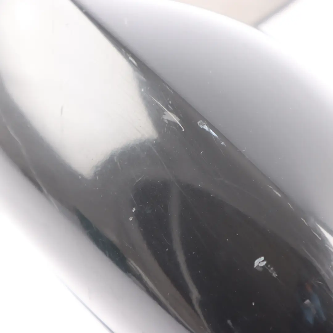 BMW E87 Passenger Side Heated Left Wing Mirror N/S Schwarz 2 Black 668 - SKU rhd-7189851-SCH - Part number 7189851