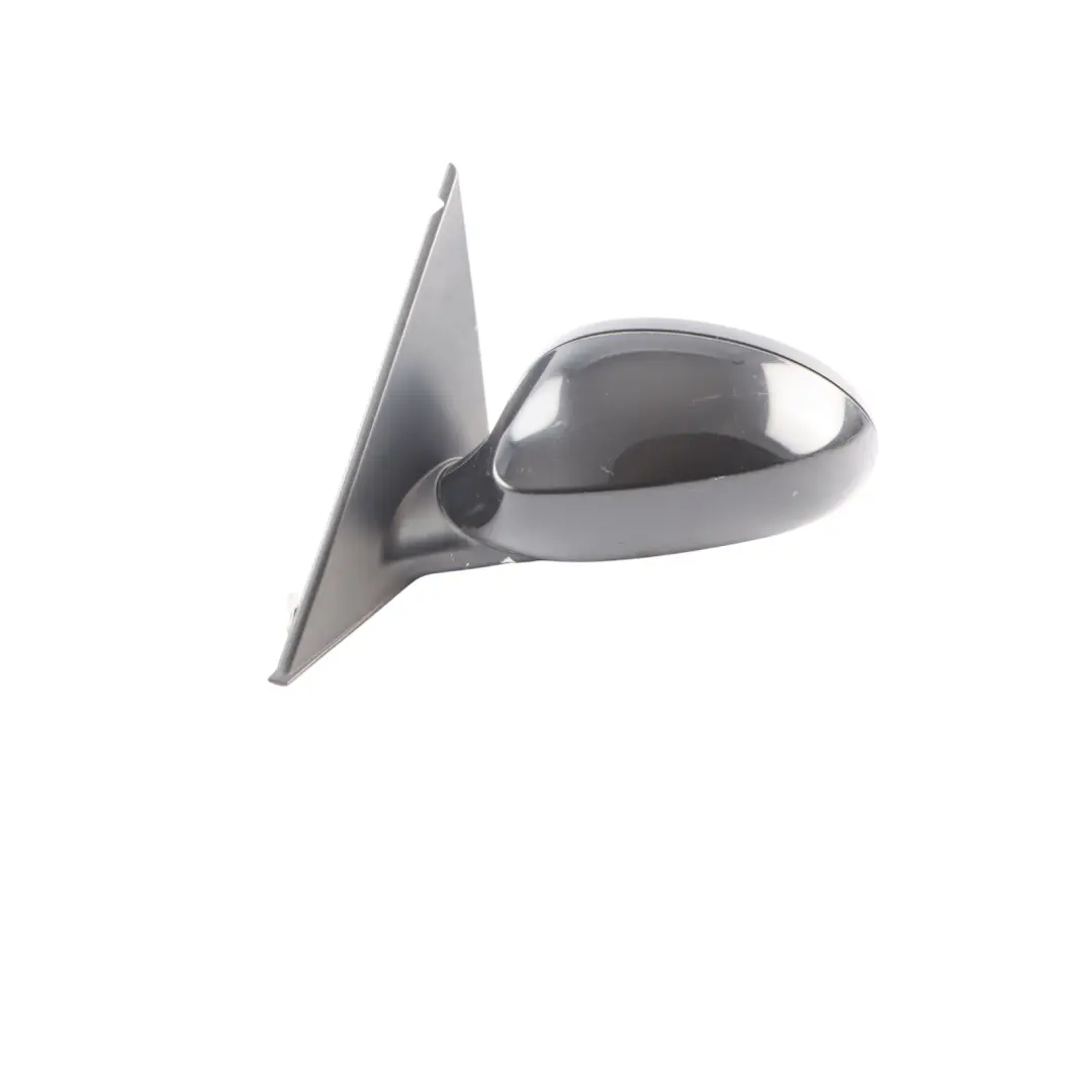 BMW E87 Passenger Side Heated Left Wing Mirror N/S Schwarz 2 Black 668 - SKU rhd-7189851-SCH - Part number 7189851