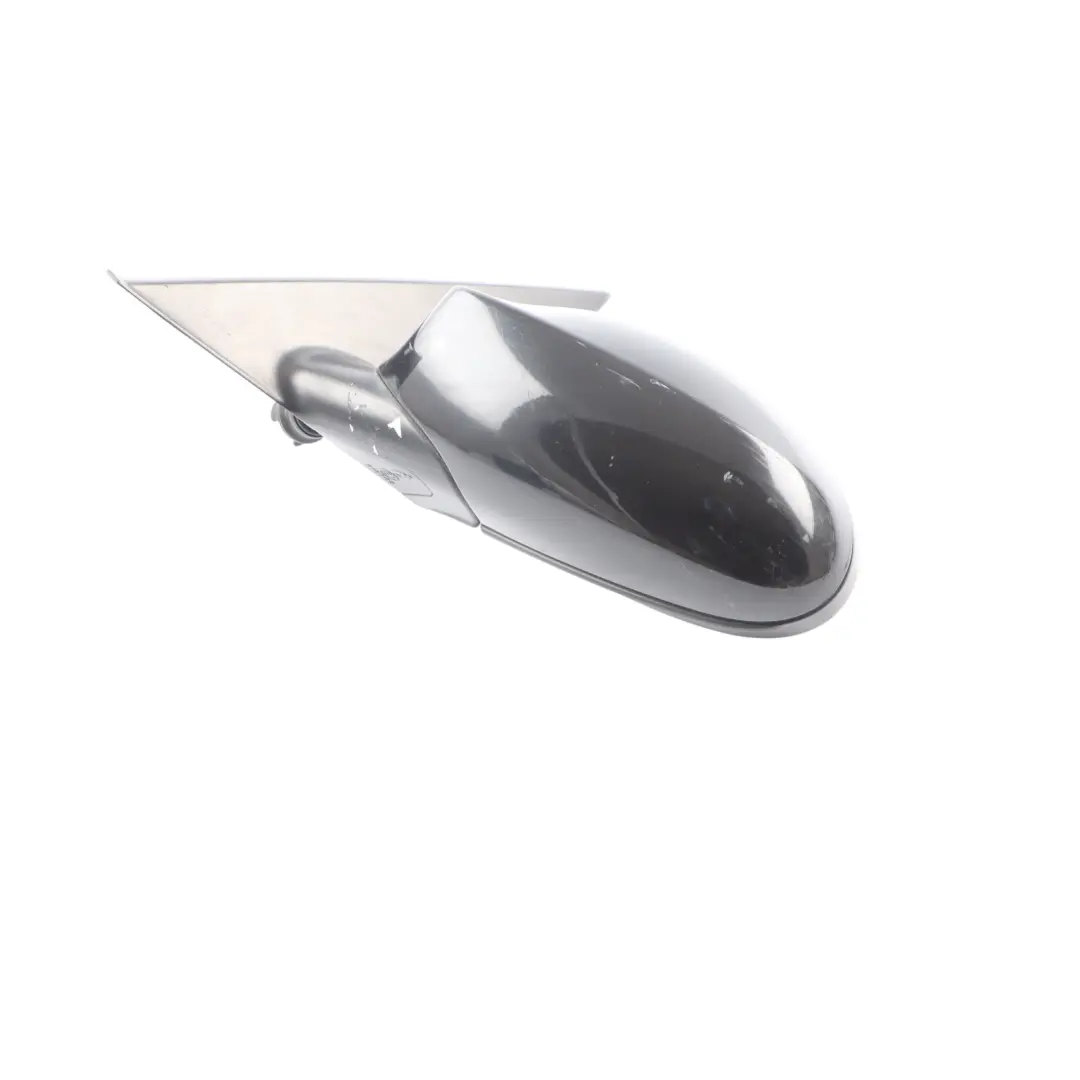 BMW E87 Passenger Side Heated Left Wing Mirror N/S Schwarz 2 Black 668 - SKU rhd-7189851-SCH - Part number 7189851